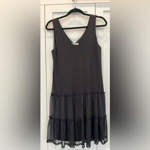 Elegant Black Sleeveless Dress